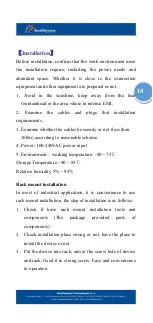 Preview for 15 page of Intellisystem IT-ES1024-IU Series User Manual