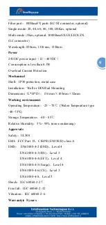 Preview for 9 page of Intellisystem IT-ES2010-IU-2GS-4F Series Hardware Installation Manual