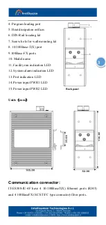 Preview for 3 page of Intellisystem IT-ES308-IU-4F Hardware Installation Manual