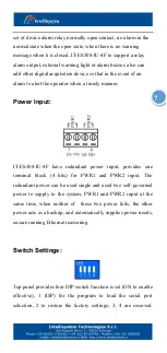 Preview for 7 page of Intellisystem IT-ES308-IU-4F Hardware Installation Manual