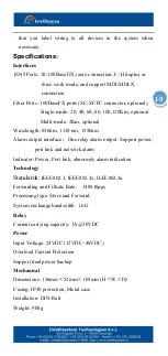 Preview for 10 page of Intellisystem IT-ES308-IU-4F Hardware Installation Manual