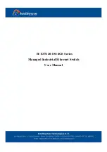 Intellisystem IT-ES7120-IM-4GS Series User Manual preview