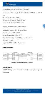 Preview for 6 page of Intellisystem IT-PMC-1200 Manual