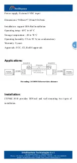 Preview for 6 page of Intellisystem IT-PMC-3010 Manual