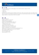 Preview for 2 page of Intellisystem IT-SDS-302-T-2D Series User Manual