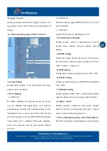 Preview for 15 page of Intellisystem IT-VCHD2600JSE User Manual