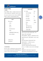 Preview for 20 page of Intellisystem IT-VCHD6000 User Manual