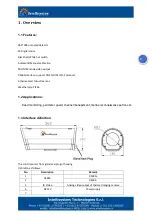 Preview for 4 page of Intellisystem ThermalTronix TT-1009L-BFTC User Manual