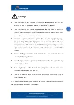 Preview for 2 page of Intellisystem ThermalTronix TT-1040S-UTCM User Manual