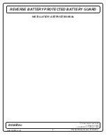 Preview for 8 page of Intellitec 00-00696-240 Installation & Service Manual