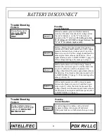 Предварительный просмотр 9 страницы Intellitec Battery Disconnect BD0 Service Manual