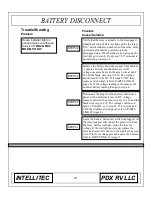 Предварительный просмотр 14 страницы Intellitec Battery Disconnect BD0 Service Manual