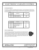 Предварительный просмотр 7 страницы Intellitec ECC Service Manual