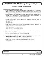 Preview for 10 page of Intellitec POWER LINE 2004 EMS Installation And Service Manual