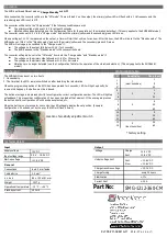 Предварительный просмотр 2 страницы Intellitec SMG-1212-360-CM Datasheet And Owners Manual