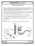 Preview for 2 page of Intellitec TOUCHLITE Installation Instructions