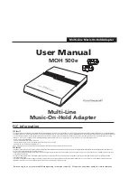 Intellitouch MOH-500E User Manual preview