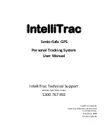 Предварительный просмотр 1 страницы IntelliTrac SeniorSafe GPS User Manual