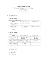 Предварительный просмотр 1 страницы Inteltronic WL-XM92 Spec Sheet