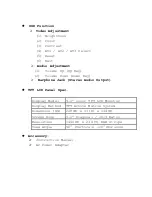 Предварительный просмотр 2 страницы Inteltronic WL-XM92 Spec Sheet