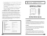 Intempco TT820D Instruction Manual предпросмотр