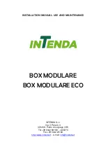 Intenda Box Modulare Installation Manual предпросмотр