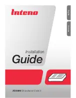 Inteno XG6846 Installation Manual предпросмотр