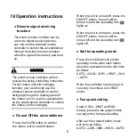 Предварительный просмотр 8 страницы intensity KJR-29B Operation Manual