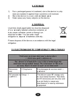 Preview for 34 page of intensity TWIN STIM III Instruction Manual