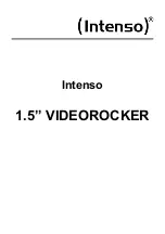 Preview for 1 page of Intenso 1.5 VIDEOROCKER Quick Manual