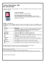 Preview for 2 page of Intenso 1.5 VIDEOROCKER Quick Manual