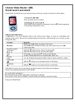 Preview for 5 page of Intenso 1.5 VIDEOROCKER Quick Manual
