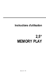 Предварительный просмотр 17 страницы Intenso 2,5" MEMORY BOARD Operating Instructions Manual