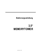 Предварительный просмотр 2 страницы Intenso 3.5" MEMORYTOWER Manual Manual