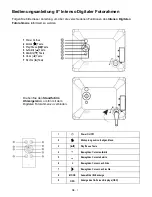 Предварительный просмотр 2 страницы Intenso 8 inch PHOTOMANAGER Operating Instructions Manual