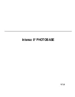 Intenso 8" PHOTOBASE Manual preview