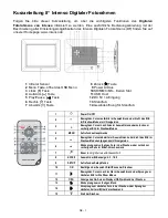 Предварительный просмотр 2 страницы Intenso 8" PHOTOBASE Manual