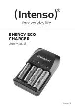 Intenso ENERGY ECO CHARGER User Manual предпросмотр