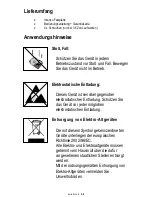 Preview for 3 page of Intenso Internal hard disk Operating Instructions Manual