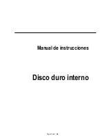 Preview for 22 page of Intenso Internal hard disk Operating Instructions Manual