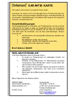 Preview for 42 page of Intenso Internal hard disk Operating Instructions Manual