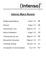 Preview for 1 page of Intenso Music Runner Manual