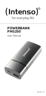 Intenso PM5200 User Manual preview