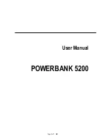 Preview for 2 page of Intenso POWERBANK 5200 Manual