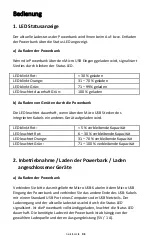 Preview for 6 page of Intenso POWERBANK S2500 User Manual