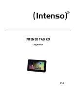 Preview for 1 page of Intenso TAB 724 User Manual