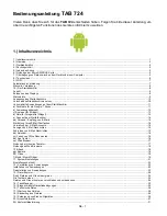 Preview for 2 page of Intenso TAB 724 User Manual