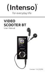 Preview for 1 page of Intenso VIDEO SCOOTER BT User Manual