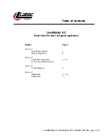 Preview for 2 page of Inteq Latec LevelMaster II Installation And Operational Manual