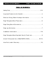 Предварительный просмотр 3 страницы Inter-fab EDGE ANSI/NSPI-5 Assembly/Installation Instructions